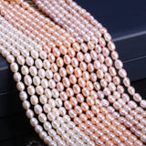 Natural Freshwater Pearl For DIY Necklace Bracelet earrings Rice Pearl