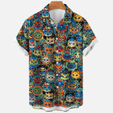 Digital Printed Large Casual Shirt For Men