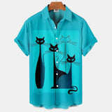 Digital Printed Large Casual Shirt For Men