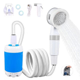 Portable Electric Shower 5000mAh B/O Traveling Outdoor Camping Shower