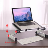 Suporte dobrável para laptop Suporte ergonômico para tablet de mesa