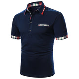 Men Polo Men Shirt Short Sleeve Polo Shirt