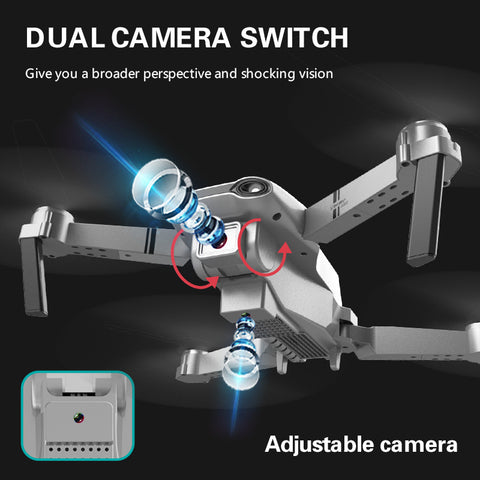 Dual Camera Folding Drone HD 4K Aerial Photography Four Axis