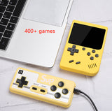 Mini console de jogos infantil retrô nostálgico clássico