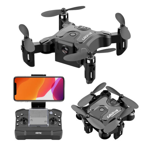 4k mini drone dobrável telefone wifi controle 2.4g 50-80m câmera de rolo de 360 ​​graus