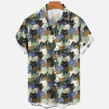 Digital Printed Large Casual Shirt For Men