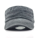 Flat cap male military cap hat