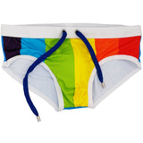 Roupa íntima masculina colorida, calções de banho, calções de praia, esportes, verão