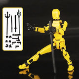 T3 Anime Action Figure Stop Motion Stand Multi-articulado Móvel Shapeshift Robot 3D Barato Action Model Toy Presente