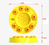 Dog Treat Dispenser Puzzle Tigelas de alimentação para cães Tigela de alimentação lenta