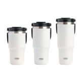 Tyeso 2 in 1 Hot Cold Mug Large Capacity Stainless Steel Drink Car Cup