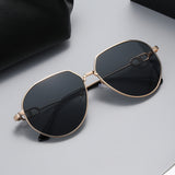 Mens Fashion Trend Oval Frame Sunglasses