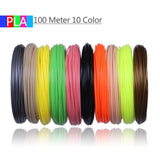 ABS PLA 1.75mm Filament Consumables for 3D Printing Pen 200m 20 color