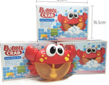 Crab Making Bubbles Toy Animal Crab Bath Bubble Machine 12 Music