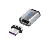 Adaptador de carregamento magnético USB-C Elbow de 120 W para teclado de telefone de computador