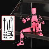 T3 Anime Action Figure Stop Motion Stand Multi-articulado Móvel Shapeshift Robot 3D Barato Action Model Toy Presente