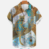 Digital Printed Large Casual Shirt For Men