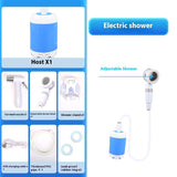 Portable Electric Shower 5000mAh B/O Traveling Outdoor Camping Shower