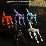 T3 Anime Action Figure Stop Motion Stand Multi-Jointed Movable Shapeshift Robot 3D Cheap Action Model Toy Gift