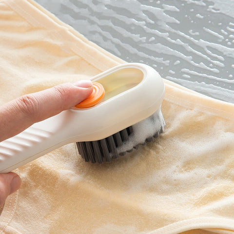 Multifunctional Shoe Brush For Sneakers Automatic Liquid Discharge