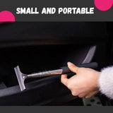 Car Rearview Mirror Wiper Retractable Portable Rain Water Fog Remover