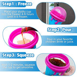 Quick-Frozen Smoothie Sand Slushy Cup 500ml Magic Ice Cream Bottle