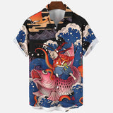 Digital Printed Large Casual Shirt For Men