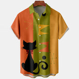 Digital Printed Large Casual Shirt For Men