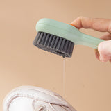 Multifunctional Shoe Brush For Sneakers Automatic Liquid Discharge